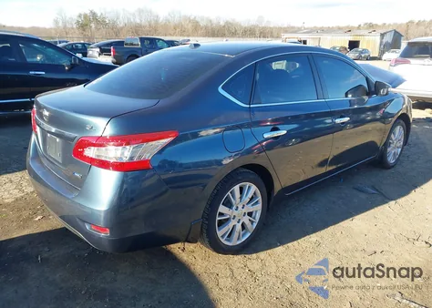 2013 Nissan Sentra Sl из США, поврежденный, VIN 3N1AB7APXDL640957